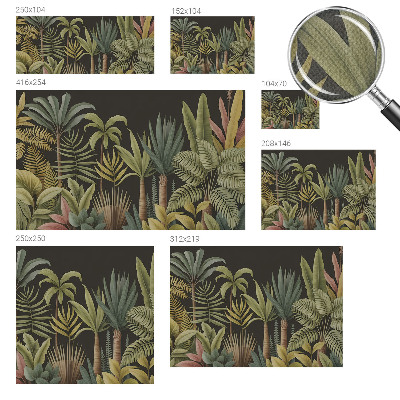 Fotobehang voor kinderkamer Tropische jungle