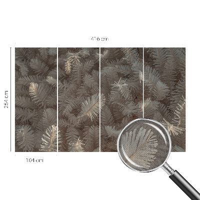 Fotobehang tienerkamer Bevroren takjes