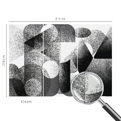 Fotobehang kinderkamer Geometrische vormen