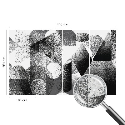 Fotobehang kinderkamer Geometrische vormen