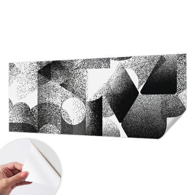 Fotobehang kinderkamer met geometrische vormen