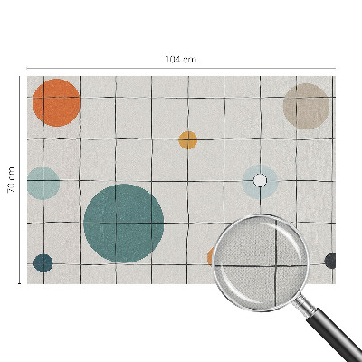 Fotobehang voor de kinderkamer Gekleurde cirkels