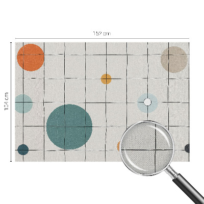 Fotobehang voor de kinderkamer Gekleurde cirkels