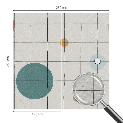 Fotobehang voor de kinderkamer Gekleurde cirkels