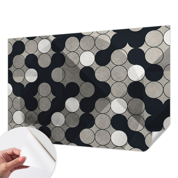 Fotobehang babykamer Geometrische cirkels