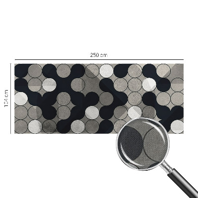 Fotobehang babykamer Geometrische cirkels
