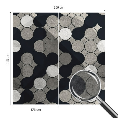 Fotobehang babykamer Geometrische cirkels