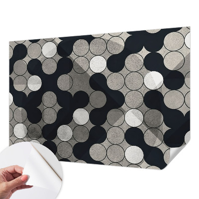 Fotobehang babykamer Geometrische cirkels