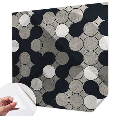 Fotobehang babykamer Geometrische cirkels