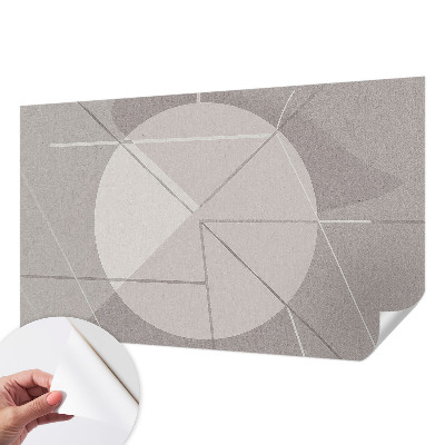 Foto behang voor de keuken Abstracte geometrie