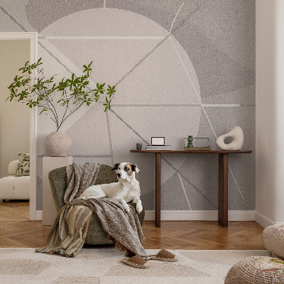 Foto behang voor de keuken Abstracte geometrie