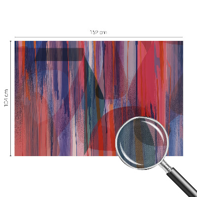 Zelfklevend fotobehang op maat Regenboogstrepen