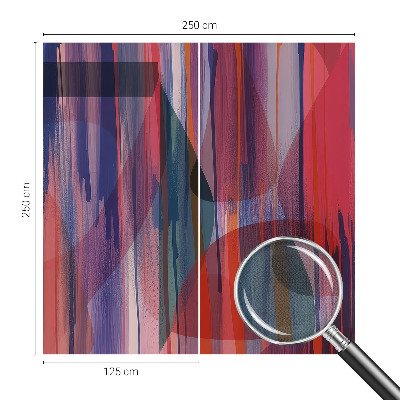 Zelfklevend fotobehang op maat Regenboogstrepen
