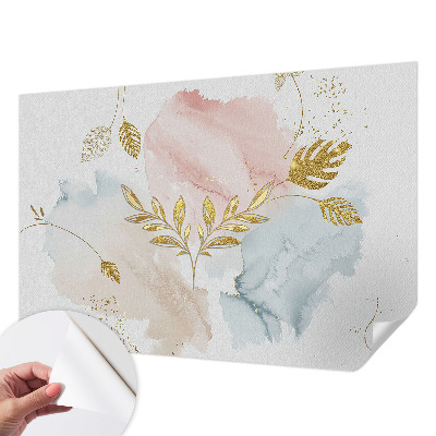 3D fotobehang Botanische charme