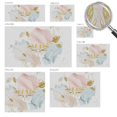 3D fotobehang Botanische charme