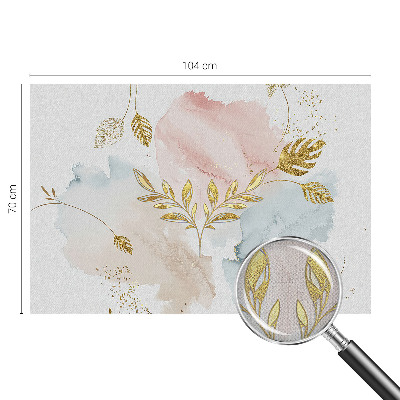 3D fotobehang Botanische charme