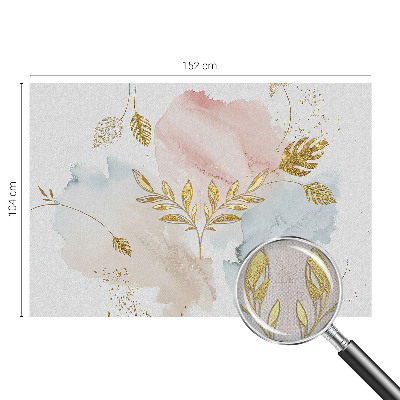3D fotobehang Botanische charme