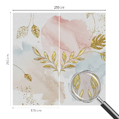 3D fotobehang Botanische charme
