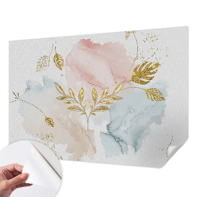 3D fotobehang Botanische charme