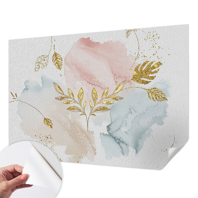 3D fotobehang Botanische charme
