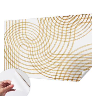 Foto behang voor de kinderkamer met geometrische patronen