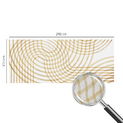 Foto behang voor de kinderkamer Geometrische weefsels