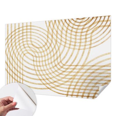 Foto behang voor de kinderkamer Geometrische weefsels