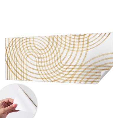 Foto behang voor de kinderkamer Geometrische weefsels