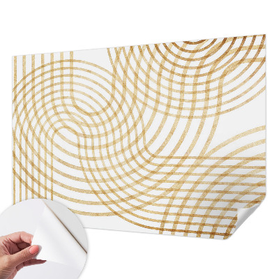 Foto behang voor de kinderkamer met geometrische patronen