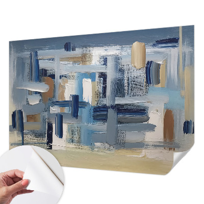 Fotobehang voor kinderkamer Abstracte penselen