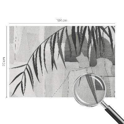 Fotobehang voor de kinderkamer Abstracte palmboom