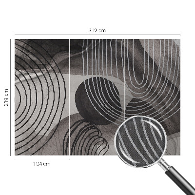 Zelfklevend fotobehang Harmonie van vormen