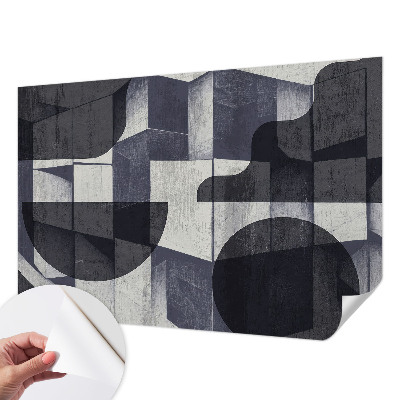 Fotobehang zelfklevend met een geometrisch symmetrisch patroon
