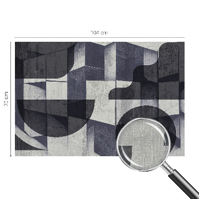 Fotobehang zelfklevend met een geometrisch symmetrisch patroon