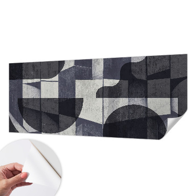 Fotobehang zelfklevend met een geometrisch symmetrisch patroon