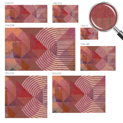 Zelfklevende behangsticker Abstracte vormen
