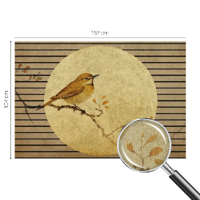 Zelfklevend fotobehang op maat Harmonievogel