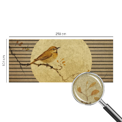 Zelfklevend fotobehang op maat Harmonievogel