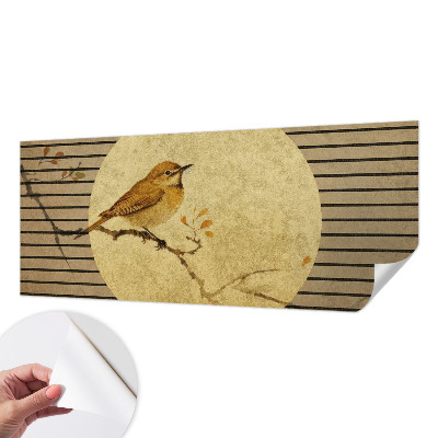 Zelfklevend fotobehang op maat met motief van een harmonievogel
