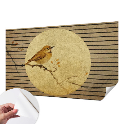 Zelfklevend fotobehang op maat met motief van een harmonievogel