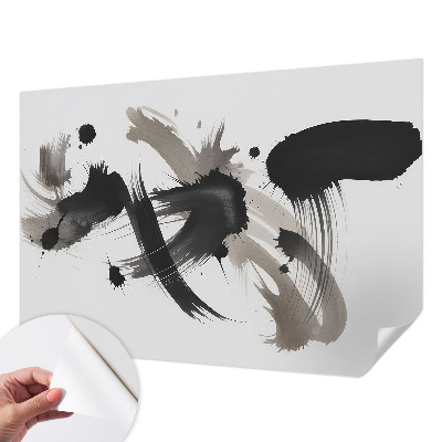 3D fotobehang Abstracte uitdrukking