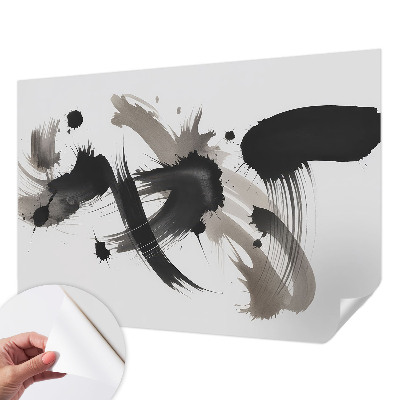 3D fotobehang Abstracte uitdrukking