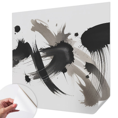 3D fotobehang Abstracte uitdrukking