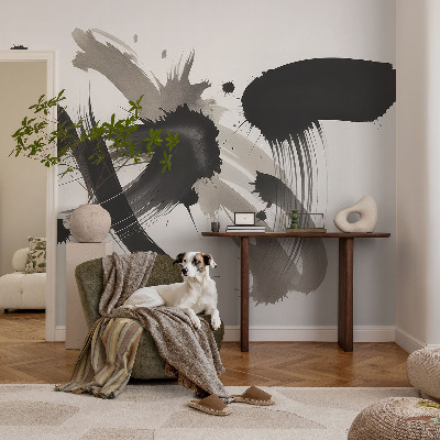 3D fotobehang Abstracte uitdrukking