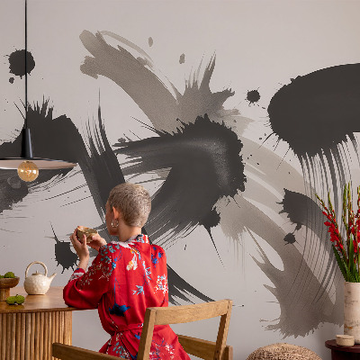 3D fotobehang Abstracte uitdrukking