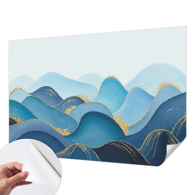 Foto behang voor de kinderkamer Glooiend landschap