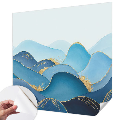 Foto behang voor de kinderkamer Glooiend landschap
