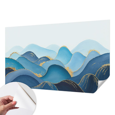 Foto behang voor de kinderkamer Glooiend landschap