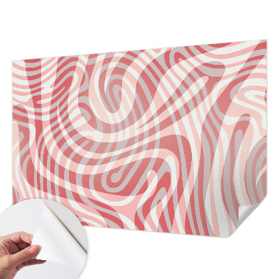 Fotobehang kinderkamer Golvende lijnen