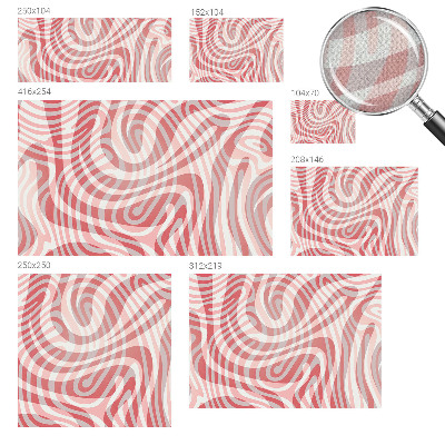 Fotobehang kinderkamer Golvende lijnen